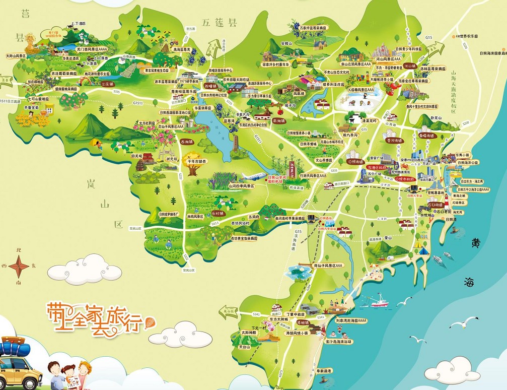 武乡景区使用手绘地图给景区能带来什么好处？